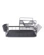 Escurridor para trastes con 2 niveles para 12 platos 12305 DECO HOGAR