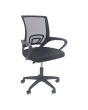 Silla de oficina negra 12352 Deco Hogar