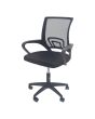 Silla de oficina negra 12352 Deco Hogar