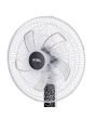 Ventilador de pedestal 20" blanco Silent & Turbo Power 12385 Adir