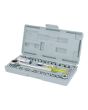 Juego de 40 piezas de dados con matraca 3/8" Autoclé 1239 Adir