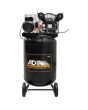 Compresor lubricado de banda vertical 180 litros 12606 Adir