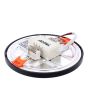 Empotrado circular con base ajustable 12 W luz cálida 13503 Adir