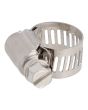 Abrazaderas de acero inoxidable 10 - 16 mm con 10 piezas 1362 Adir