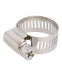 Abrazaderas de acero inoxidable 16 - 23 mm con 10 piezas 1364 Adir