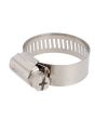 Abrazaderas de acero inoxidable 16 - 32 mm con 10 piezas 1366 Adir