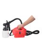 Compresor portátil 550 W con pistola HVLP para pintar 13704 Adir