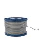 Cable de acero con forro galvanizado 1/8" x 3/16" x 75 metros 13902 Adir