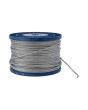 Cable de acero sin forro galvanizado 1/8" x 150 metros 13910 Adir