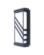 Arbotante decorativo 15 W luz blanca Galatyn 14176 Mavrik
