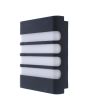 Arbotante decorativo ovalado 40 W luz blanca Debra 14184 Mavrik