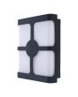 Arbotante decorativo ovalado 40 W luz blanca Milford 14186 Mavrik