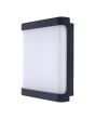 Arbotante decorativo ovalado 40 W luz blanca Arroyo 14188 Mavrik