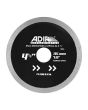 Disco diamantado continuo de 4-1/2" 1434 Adir