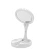 Espejo de maquillaje plegable doble cara con luz led 14442 Mavrik
