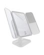 Espejo tríptico de maquillaje recargable con luz led 14443 Mavrik