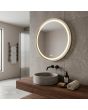 Espejo circular de pared con luz LED 60 cm 14448 Mavrik