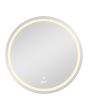 Espejo circular de pared con luz LED 60 cm 14448 Mavrik