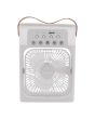Ventilador y enfriador de aire portátil 2 en 1 blanco 14454 Adir