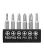 Kit de destornillador con punta flexible 15232 Adir