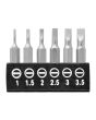 Kit de destornillador con punta flexible 15232 Adir