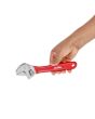 Llave ajustable (perico) con mango de vinil 8" 15421 Adir