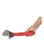 Llave ajustable (perico) pavonada con mango de vinil 12" 15427 Adir