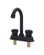 Mezcladora para Lavabo Negro mate 16020 Maxflu