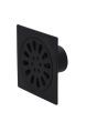Resumidero cuadrado de acero inoxidable negro 4" x 4" 16047 Maxflu