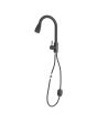 Mezcladora monomando para fregadero negro mate 16063 Maxflu