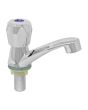 Llave plástica individual para lavabo cromo 16072 Maxflu