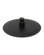 Regadera metálica redonda 8" negro mate 16103 Maxflu