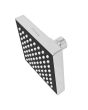 Regadera cuadrada 4" de ABS cromo 16123 Maxflu