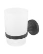 Juego de accesorios para baño negro mate 16250 Maxflu
