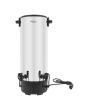 Cafetera precoladora con doble dispensador 10 Litros 17012 Silver Master
