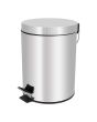 Contenedor para basura de 5 litros 17230 Silver Master