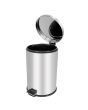 Contenedor para basura de 20 litros 17232 Silver Master
