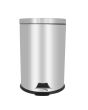Contenedor para basura de 20 litros 17232 Silver Master