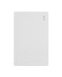 Placa con 1 apagador sencillo blanca Línea Cantabria Flat 18001 Adir