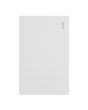Placa con 1 apagador de escalera blanca Línea Cantabria Flat 18002 Adir