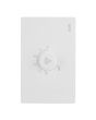 Placa con Dimmer blanca Línea Cantabria Flat 18013 Adir