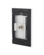 Placa con conector para televisor blanca Línea Cantabria Flat 18018 Adir