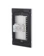 Placa con conector para teléfono blanca Línea Cantabria Flat 18019 Adir