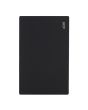 Placa con 1 apagador de escalera negro mate Línea Cantabria Flat 18024 Adir