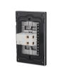 Placa con Timbre negro mate Línea Cantabria Flat 18036 Adir
