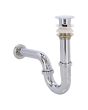 Céspol para lavabo o fregadero de 1-1/4" Tipo moneda 2096 Maxflu