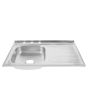 Tarja de sobreponer 80 x 50 cm escurridor derecho 2101 Maxflu