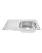 Tarja empotrar 80 x 50 cm escurridor izquierdo 2103 Maxflu
