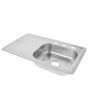Tarja empotrar 80 x 50 cm escurridor izquierdo 2103 Maxflu