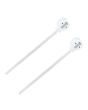 Juego de 2 bases para tubo de LED Tipo chupón 2484 Adir
